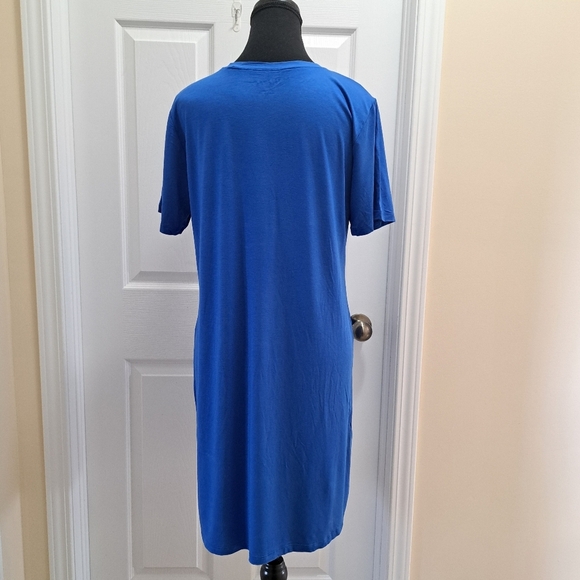 ❤️ BCBGeneration 2 Pack Dresses Blue Grey  White Striped Solid Women's XS Small - Picture 6 of 15